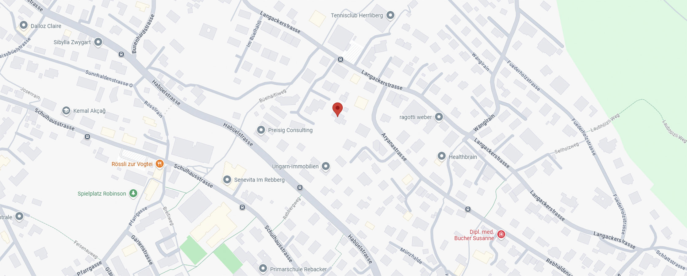 Standort der Kanzlei auf einer OpenStreetMap Karte